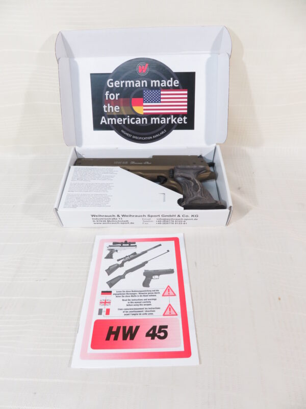 Weihrauch HW 45 Bronze Star Air Pistol - Image 4