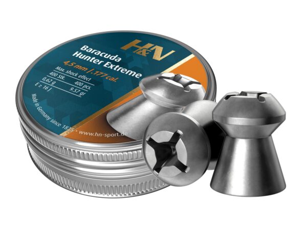 H&N Sport Baracuda Hunter Extreme Pellets .177 cal, 9.57gr, 400 pcs