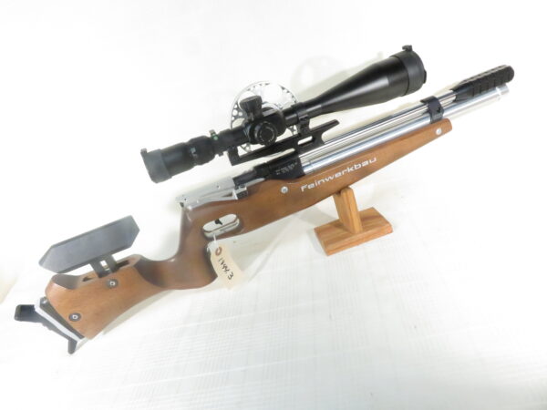 FWB Model 800 FT with Falcon T50 10-50 x 56 Scope and Aluminum Case
