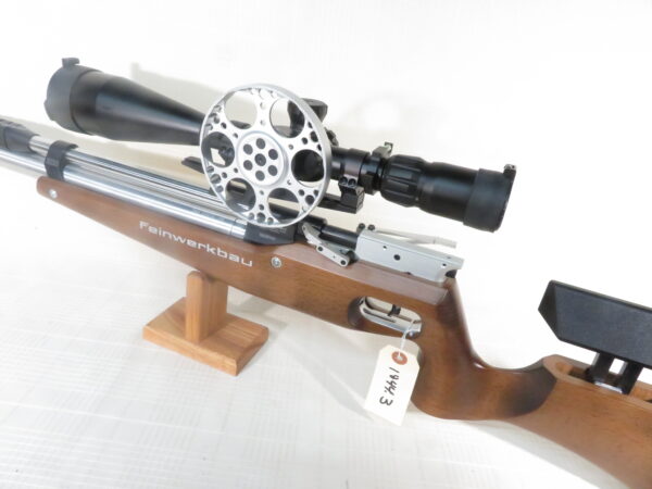 FWB Model 800 FT with Falcon T50 10-50 x 56 Scope and Aluminum Case - Image 3