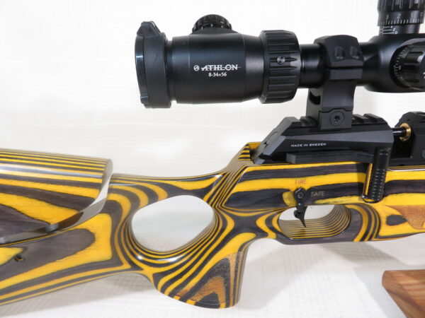 USED FX Crown MKII PCP Air Rifle .30 cal, Yellow Jacket Stock, - Image 2
