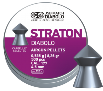 JSB Straton Diabolo 177 Cal 8.26 gr 500 pcs