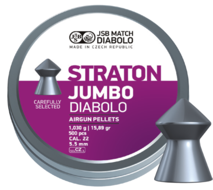 JSB Straton Jumbo Diabolo 22 Cal 15.89 gr 250 pcs