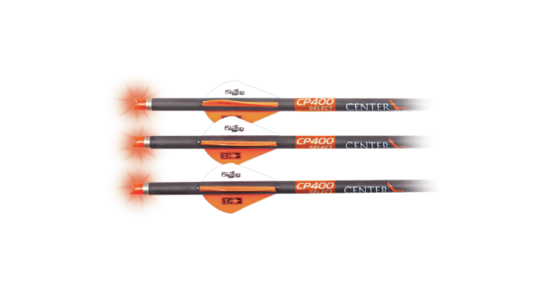 CenterPoint CP400 Select Carbon Arrows, Lighted Nocks, 3 pack IN STOCK