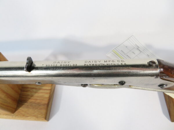 Daisy 102 Model 33 BB Gun Mfg 1933-1936 - Image 3