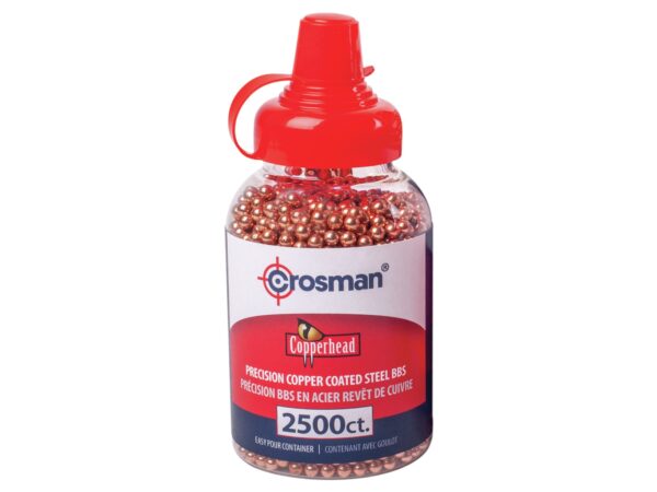 Crosman Copperhead BBs, 2500 ct.