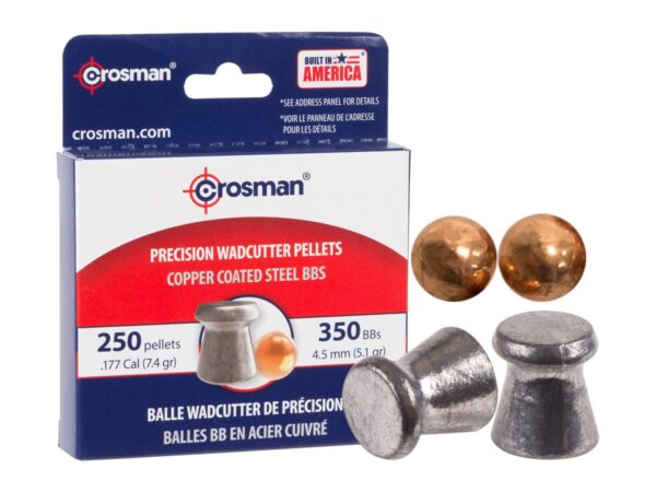 Crosman Dual Ammo 350 BBs/250 Wadcutters