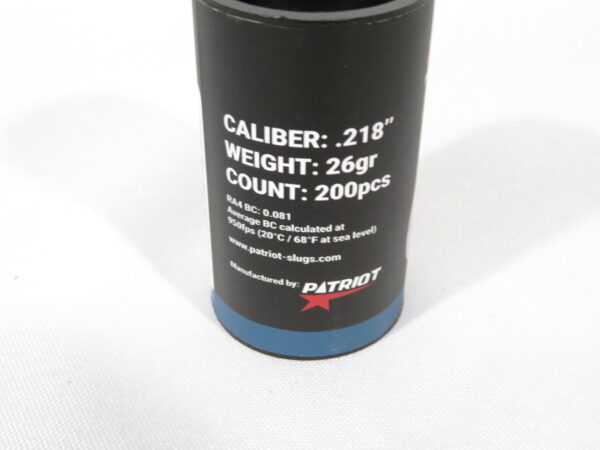 Javelin Slugs .218 26gr - Image 2