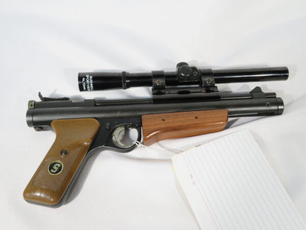 Sheridan H Series Pistol .20 cal with Bushnell Scope