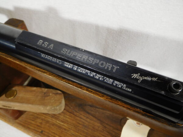 BSA Supersport Magnum .22 caliber Air Rifle - Image 7