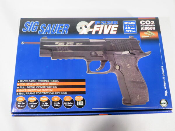 Sig Sauer P226 X-Five Air Pistol in the Original Box - Image 2