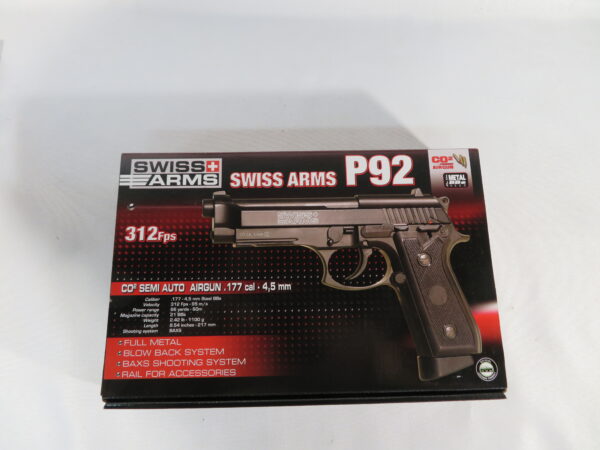 Swiss Arms P92 Air Pistol in the Original Box