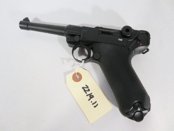 Legends WWII Parabellum Pistol P.08 German Luger Air Pistol - Image 4