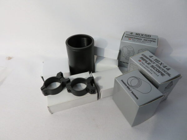 Lot of 8 sets of scope rings, UTG Sunshades