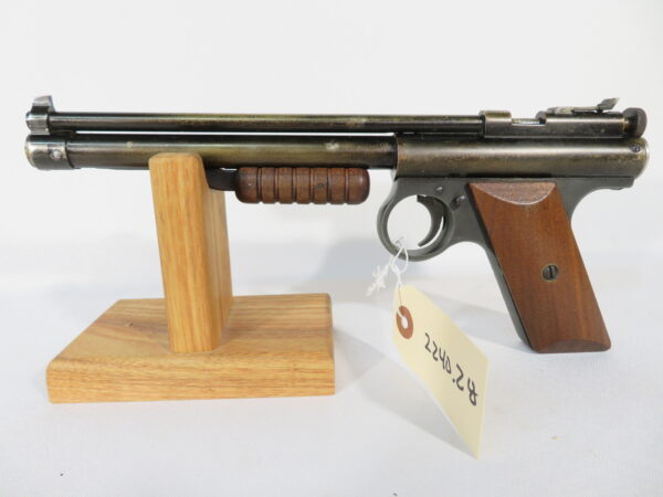Vintage Benjamin Model 132 Air Pistol in Early Green Box - Image 4