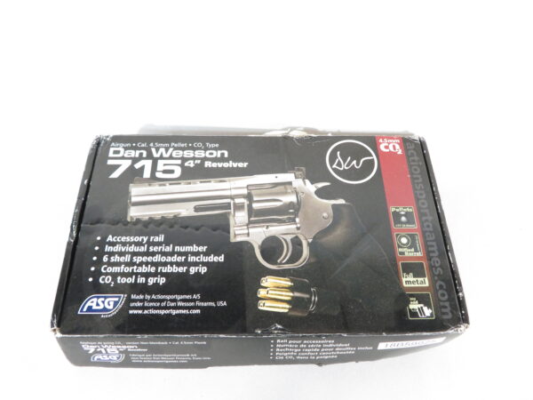 Dan Wesson Model 715 4" Revolver Air Pistol - Image 5