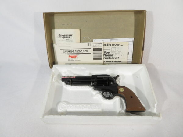 Crosman 44 Peacemaker .177 with CO2 Cover in Original Box SKU 13800 - Image 2