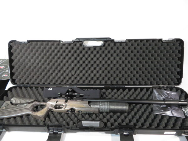 FX Crown Mk II PCP Air Rifle .22 cal Gray Laminate Stock Used - Image 8