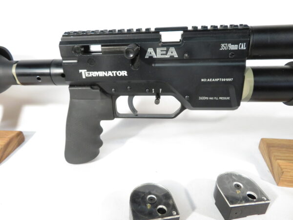 Used AEA Terminator Semi-Auto Air Rifle .357 - Image 2