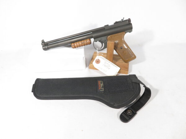 Vintage Benjamin Model 137 Air Pistol and holster SKU 13574
