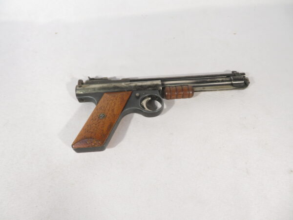 Benjamin Model 112 Air Pistol Mfg 1936-1941 with Box and Benjamin Pellets SKU 110922 - Image 3