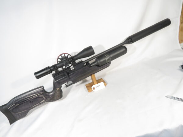 RAW HM1000x LRT Air Rifle, Black Laminate .25 caliber Demo SKU 1111