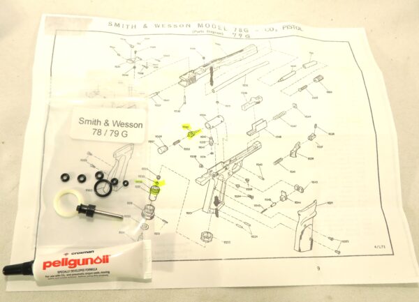 Smith & Wesson 78G and 79G Seal Kits - Image 2
