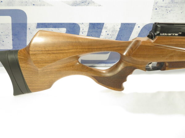 Used Daystate Wolverine R Hi-lite .22 Walnut Stock + 3 mags - Image 4