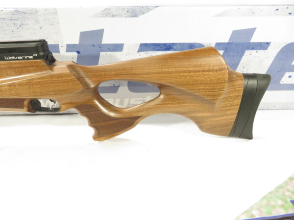 Used Daystate Wolverine R Hi-lite .22 Walnut Stock + 3 mags - Image 7