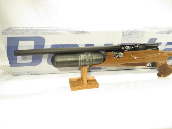 Used Daystate Wolverine R Hi-lite .22 Walnut Stock + 3 mags - Image 9