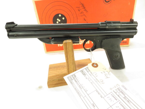 Crosman Model 130 Air Pistol 1953-1970 w/ Original Box - Image 6