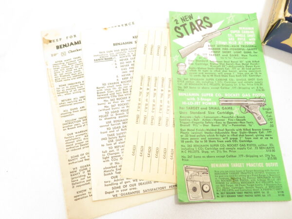 Early Benjamin 262 in the Original Box - Image 4