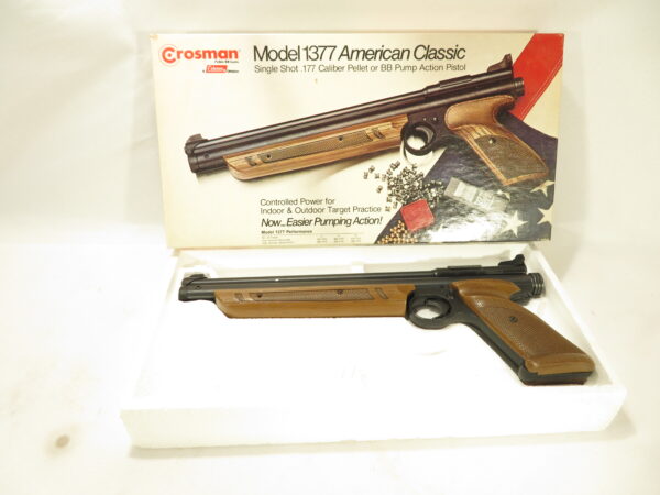Crosman P 1377 American Classic Brown in the Original Box SKU 2558