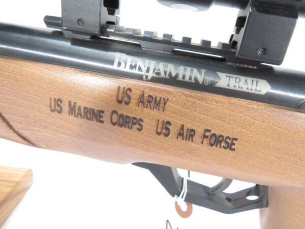 Custom Benjamin Trail NP Air Rifle .22 with Centerpoint 3-9x40 Scope SKU 2562 - Image 5