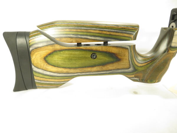 USED RAW HM1000x LRT Air Rifle, Camo Laminate Used .25 caliber - Image 2