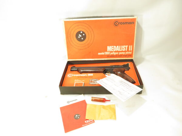 Crosman Model 1300 Medalist II in the Original Box Mfg 1970-1976
