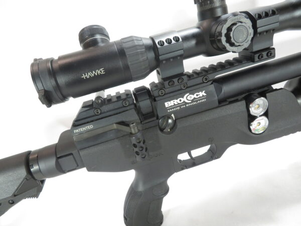 Used Brocock Commander XR .22 w/ Hawke 13311 Airmax 30SF WA 4-16x50 SKU 288.4 - Image 7