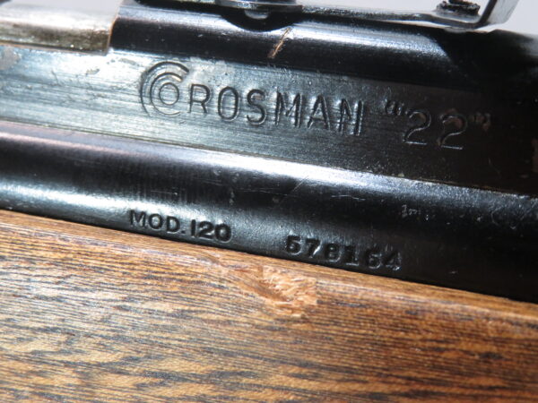 Crosman Model 120 Air Rifle Mfg 1952-1954    SKU 288.14 - Image 7