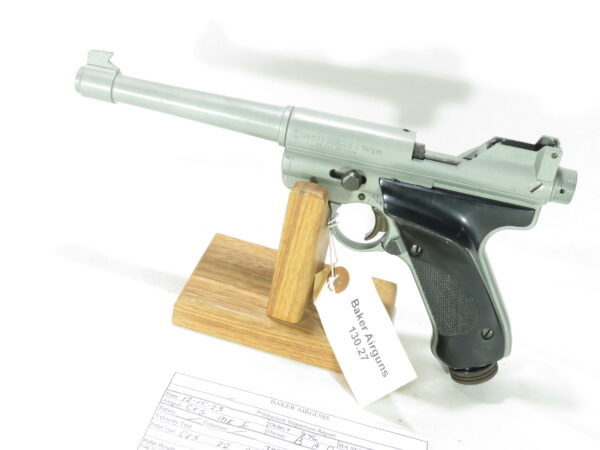 Crosman Mark I Air Pistol cerakoted Siler Gray SKU 130.27 - Image 3