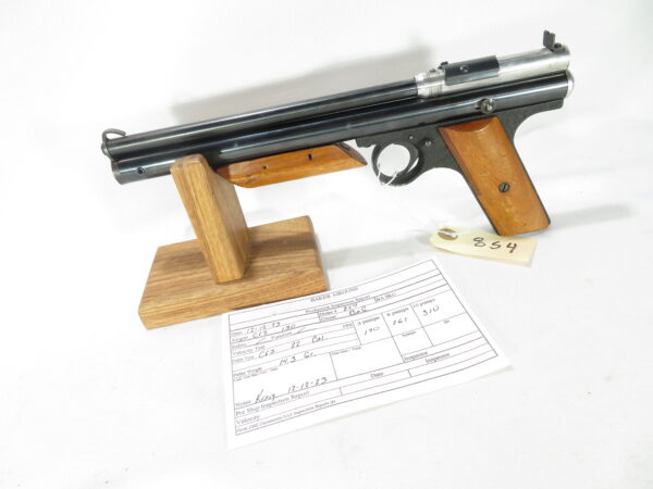 Crosman Model 130 Air Pistol 1953-1970 SKU 854 - Image 7