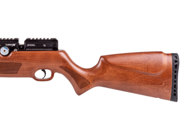 NEW Air Venturi Avenge X Regulated PCP Air Rifle Classic Wood Stock, Bottle - Image 3