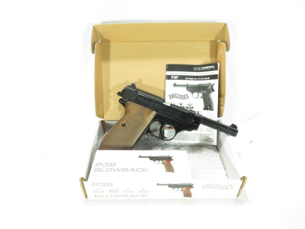 Walther P38 CO2 Semi-Auto Pellet Pistol | SKU 12.14 - Image 3