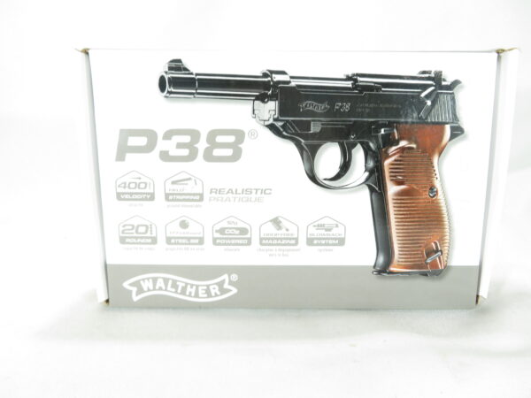 Walther P38 CO2 Semi-Auto Pellet Pistol | SKU 12.14 - Image 2