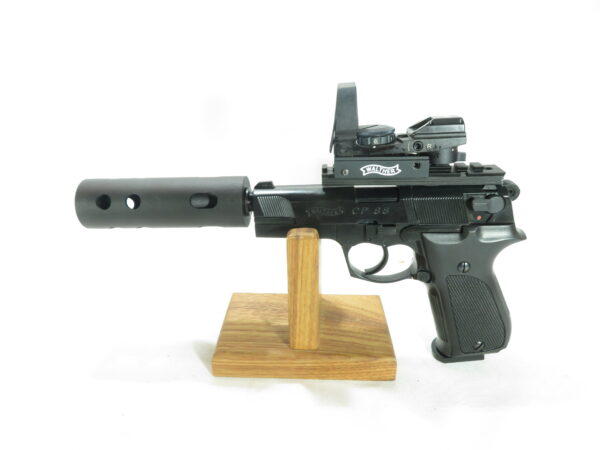 Walther CP 88 Air Pistol w/ Reflex sight and moderator SKU 12.13