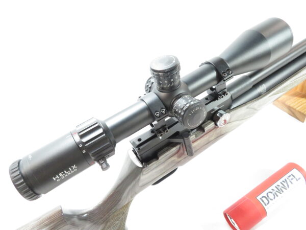 Used FX Dream-Classic Laminate .22 PCP Pellet Rifle w/ Helix 6-24x50 Scope and Moderator SKU 71.8 - Image 4