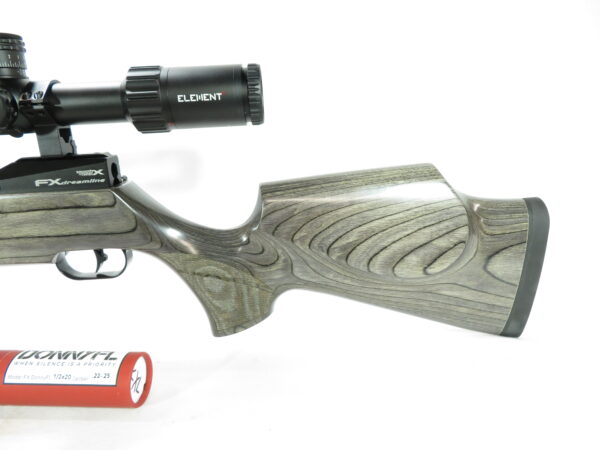 Used FX Dream-Classic Laminate .22 PCP Pellet Rifle w/ Helix 6-24x50 Scope and Moderator SKU 71.8 - Image 7