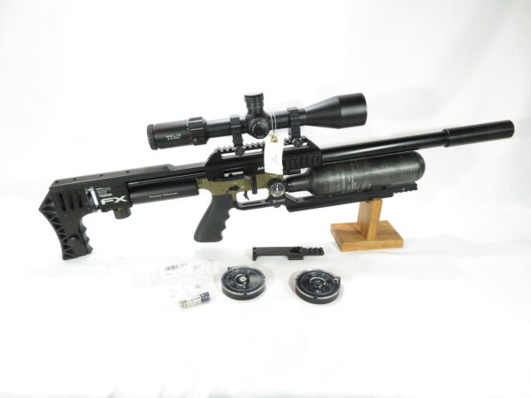 USED FX Impact X MkII, Power Plenum, .25, 600mm, with Helix 6-24x50 SKU 71.13