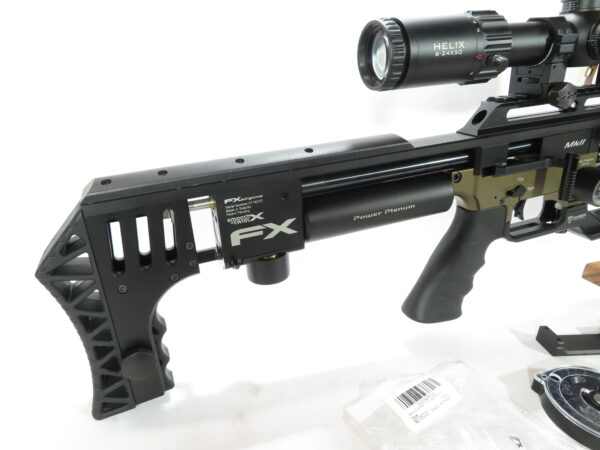 USED FX Impact X MkII, Power Plenum, .25, 600mm, with Helix 6-24x50 SKU 71.13 - Image 4