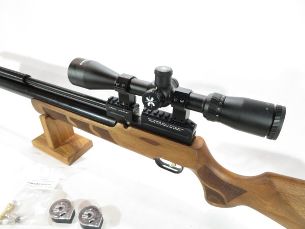 Kral Puncher Mega .177, Walnut Stock + Axeon 4-16x44 Scope SKU 71.10 - Image 6
