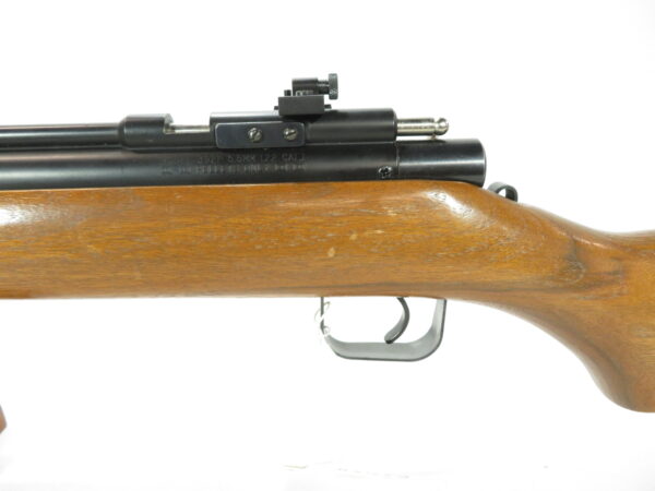 Used Benjamin 392P Pellet Rifle with Wood Stock and Peep Sight SKU 62124.2 - Image 7